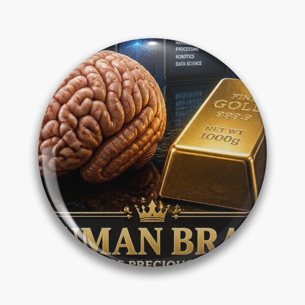 Item preview, Human Brain is more precious than Gold designed and sold by Bebe5512.