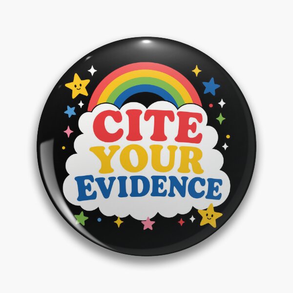 Item preview, Cite Your Evidence Rainbow Funny English Teacher Gear designed and sold by DynamicDesign.