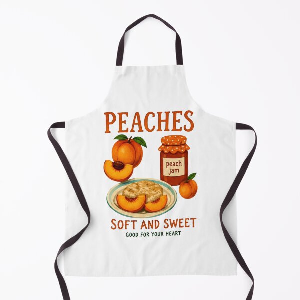 Item preview, Peaches Soft and Sweet Vintage Peach Jam Cobbler Graphic designed and sold by FabSvn.