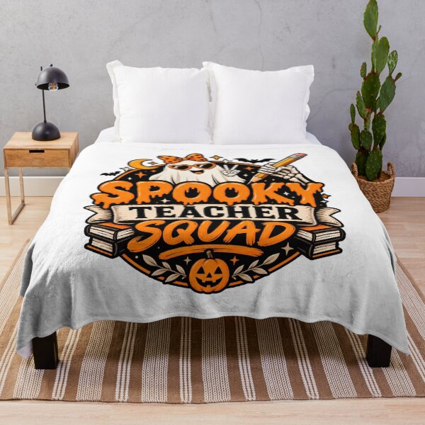 Item preview, Spooky Teacher Squad – Cute Halloween Ghost Teacher Design designed and sold by Gallery-yuuna .