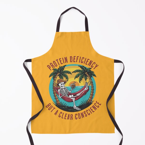 Item preview, Protein Deficiency Clear Conscience Vegan Retro Sunset designed and sold by Veganizer.art.