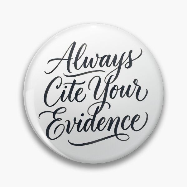 Item preview, Always Cite Your Evidence Funny English Teacher Gear designed and sold by DynamicDesign.