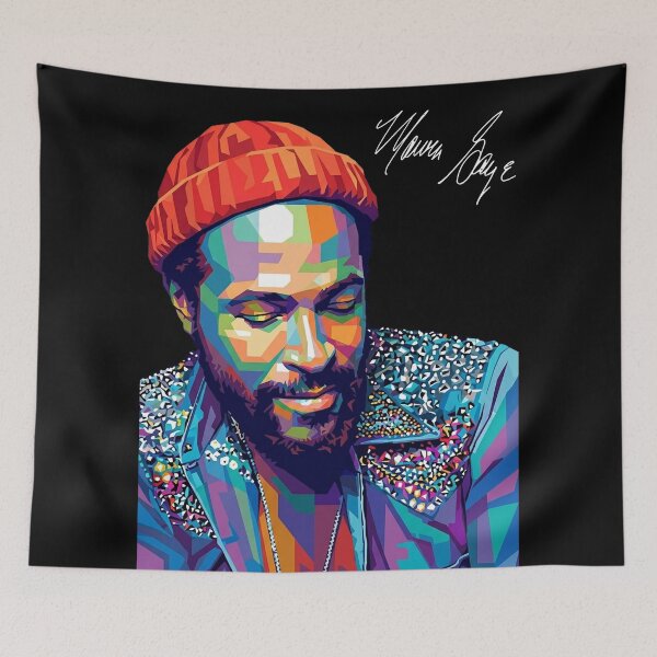 Item preview, Marvin Gaye Pop Art designed and sold by SiksisArt.