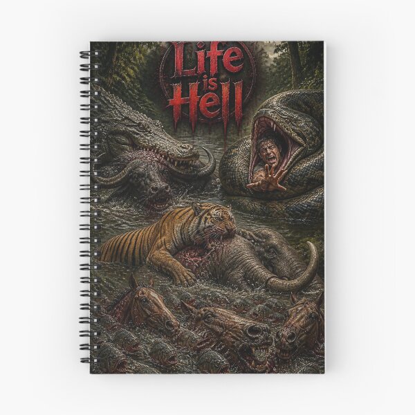 Item preview, Life is Hell - logo designed and sold by Bebe5512.