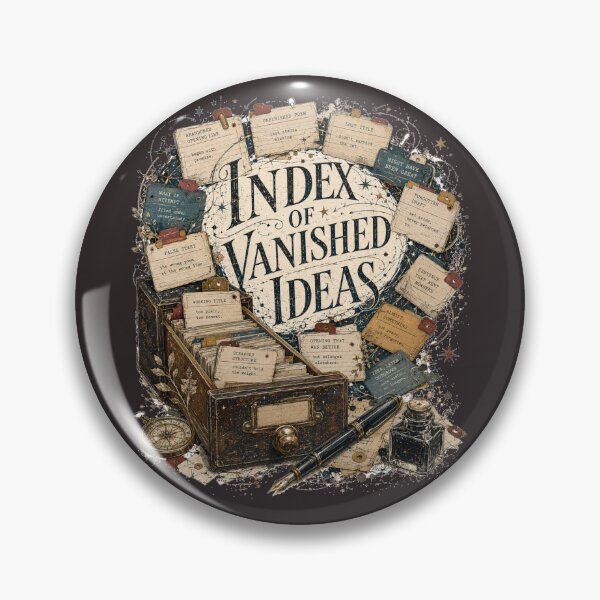 Item preview, Index of Vanished Ideas – Archive Poetcore Writer Design designed and sold by Golden Era Studio.