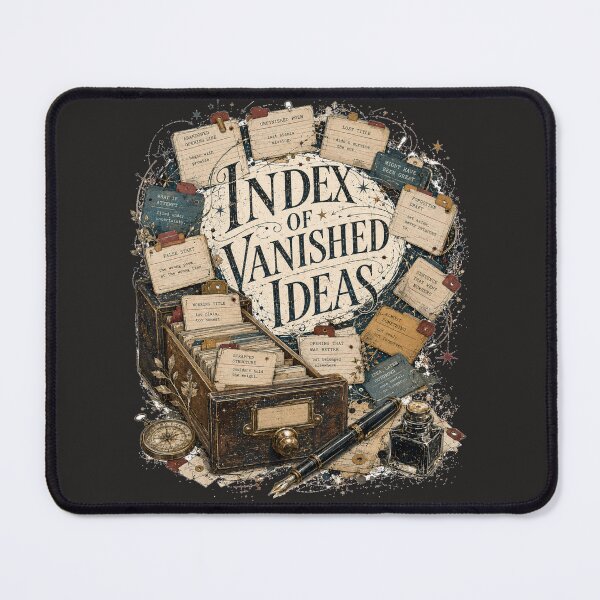 Item preview, Index of Vanished Ideas – Archive Poetcore Writer Design designed and sold by Golden Era Studio.