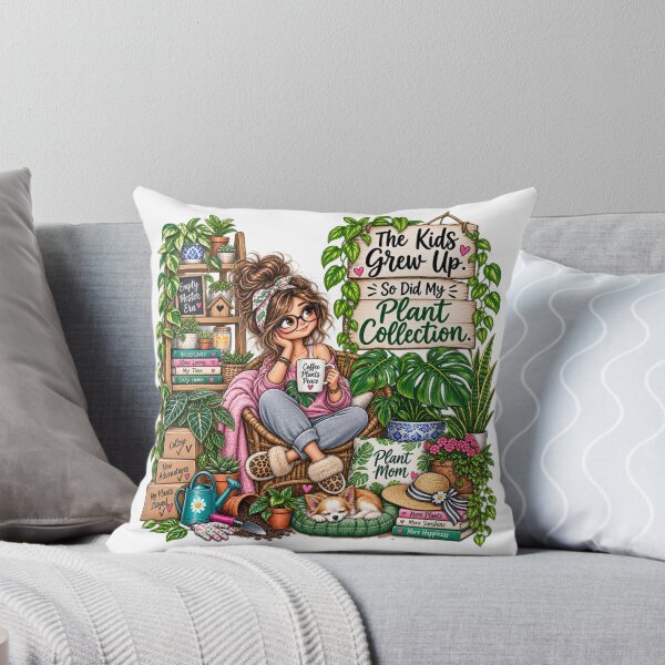Item preview, The Kids Grew Up So Did My Plant Collection – Empty Nester Plant Mom designed and sold by CottageGardenCo.