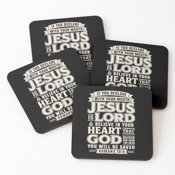 Item preview, Romans 10:9 Jesus Is Lord You Will Be Saved designed and sold by ChristianLife.
