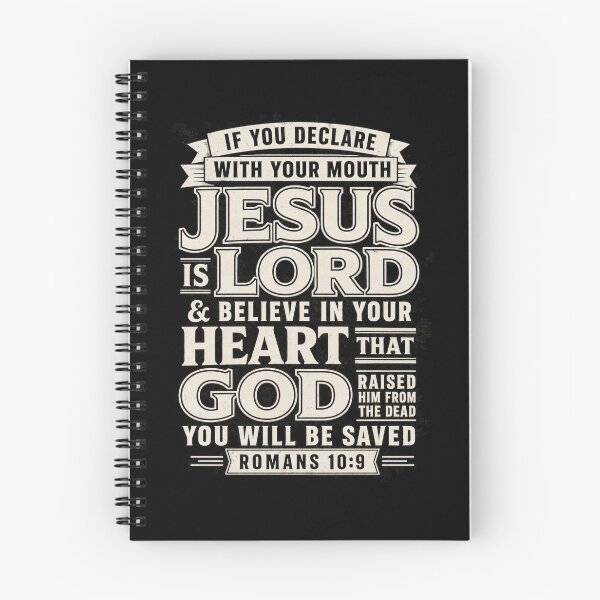 Item preview, Romans 10:9 Jesus Is Lord You Will Be Saved designed and sold by ChristianLife.