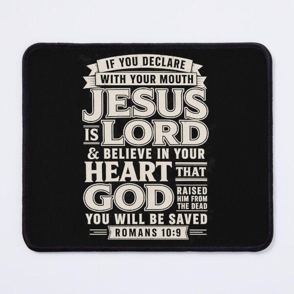 Item preview, Romans 10:9 Jesus Is Lord You Will Be Saved designed and sold by ChristianLife.