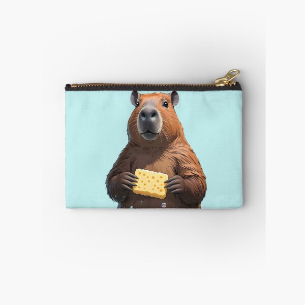 Item preview, Bath Time Capybara designed and sold by Structure-Blue.