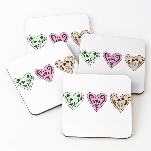 Item preview, Floral Hearts designed and sold by punitaillustrates.