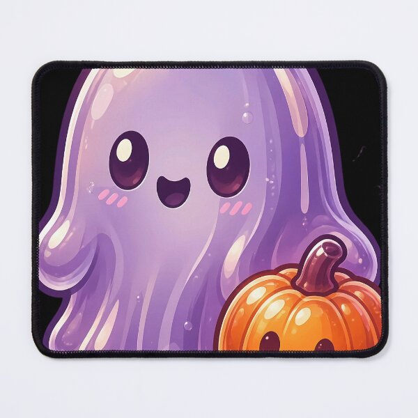Item preview, Kawaii Jelly Ghost and Pumpkin Cheer designed and sold by Fun2Fentastic.
