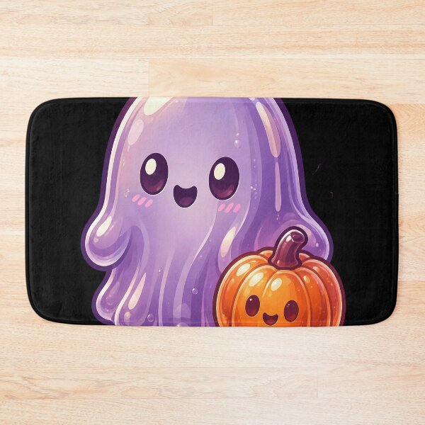 Item preview, Kawaii Jelly Ghost and Pumpkin Cheer designed and sold by Fun2Fentastic.