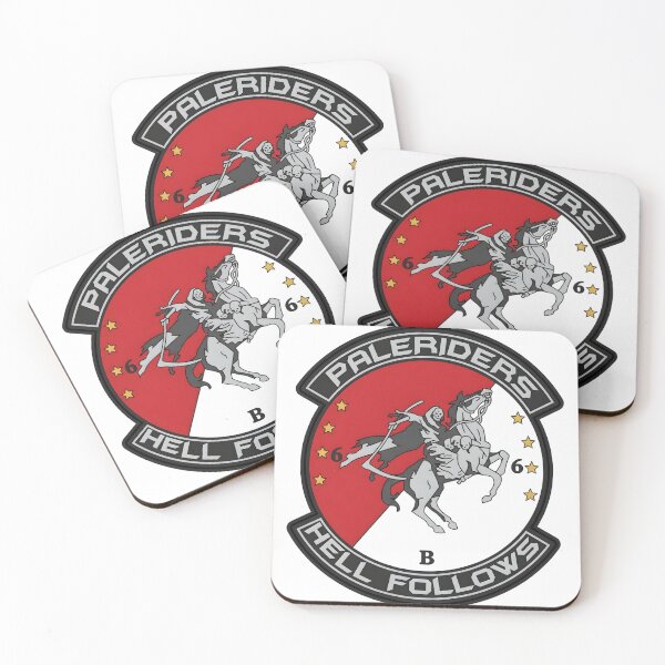 Item preview, B Company 6th Battalion 6th Aviation Regiment Paleriders Insignia Patch designed and sold by CharlieDesings.