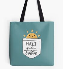 Bolsa de tela Bolsillo lleno de sol