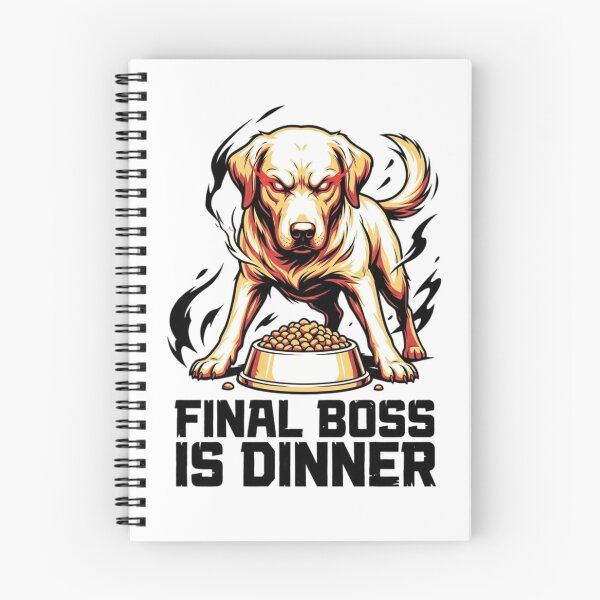 Item preview, Final Boss Food Guarding Labrador - Funny Anime Gamer Dog Art designed and sold by evergreener-art.