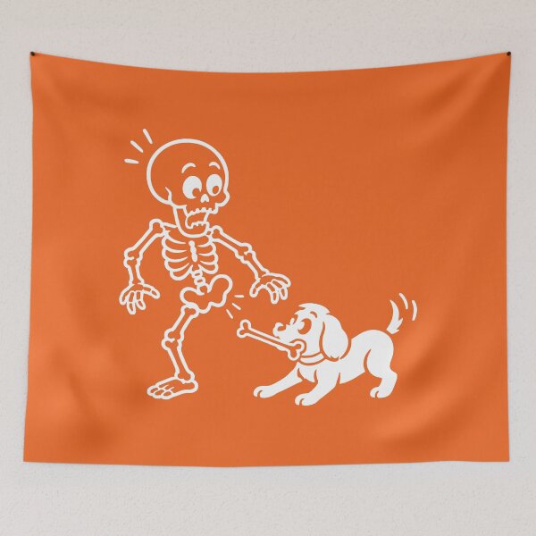 Item preview, Funny Halloween Skeleton - I Have a Bone to Pick with You designed and sold by DesignByLeo.