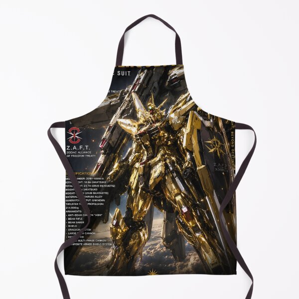 Item preview, Akatsuki Gundam Golden Mobile Suit – SEED Destiny Inspired Mecha Art designed and sold by Dyan4.