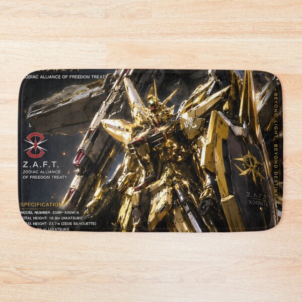 Item preview, Akatsuki Gundam Golden Mobile Suit – SEED Destiny Inspired Mecha Art designed and sold by Dyan4.