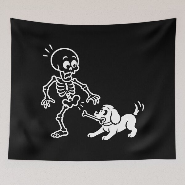 Item preview, Funny Halloween Skeleton - I Have a Bone to Pick with You designed and sold by DesignByLeo.