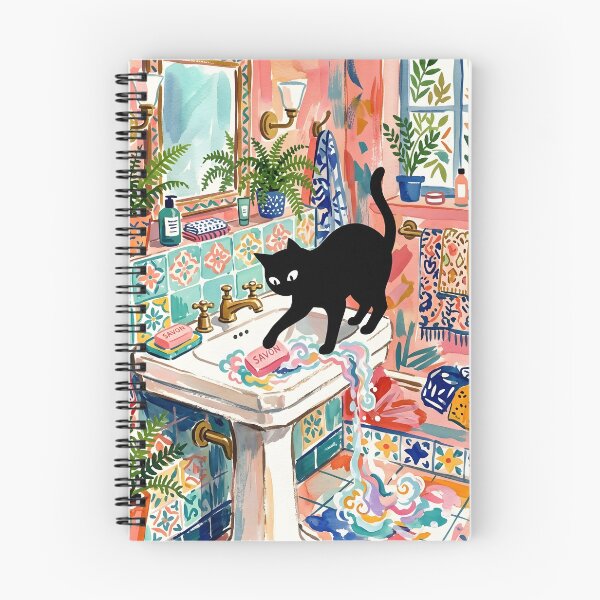 Item preview, Naughty Black Cat Sliding Soap Bar Matisse Bathroom Art designed and sold by DuckOddity.