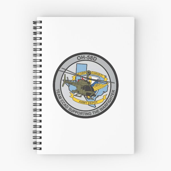 Item preview, OH-58D Kiowa Warrior Corpus Christi Army Depot Team CCAD Patch designed and sold by CharlieDesings.