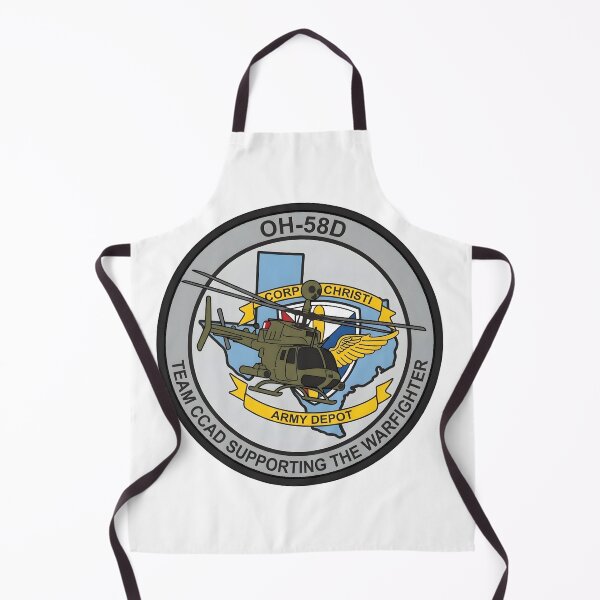 Item preview, OH-58D Kiowa Warrior Corpus Christi Army Depot Team CCAD Patch designed and sold by CharlieDesings.