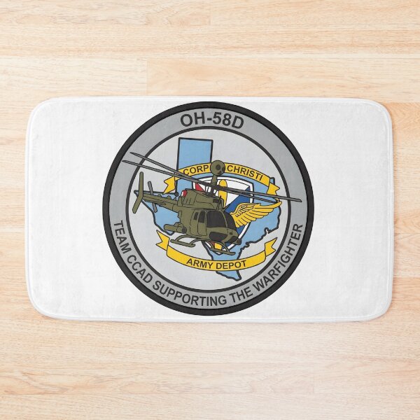 Item preview, OH-58D Kiowa Warrior Corpus Christi Army Depot Team CCAD Patch designed and sold by CharlieDesings.