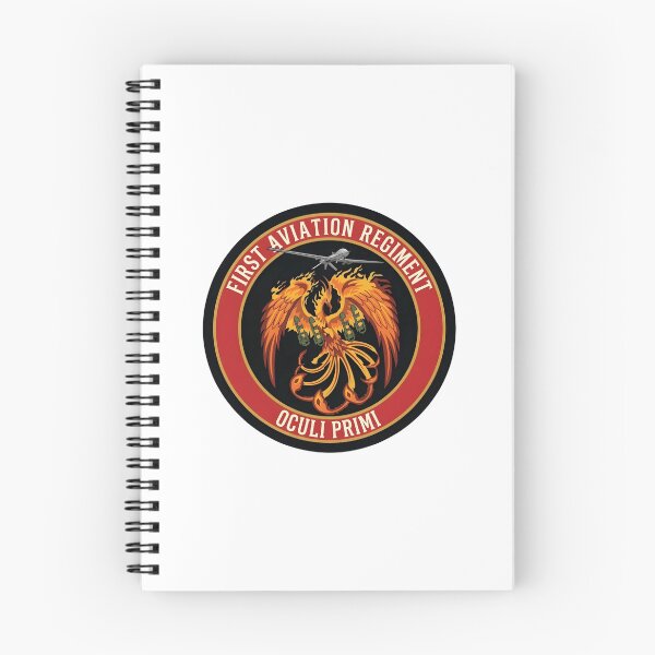 Item preview, First Aviation Regiment Oculi Primi Phoenix Insignia Patch designed and sold by CharlieDesings.
