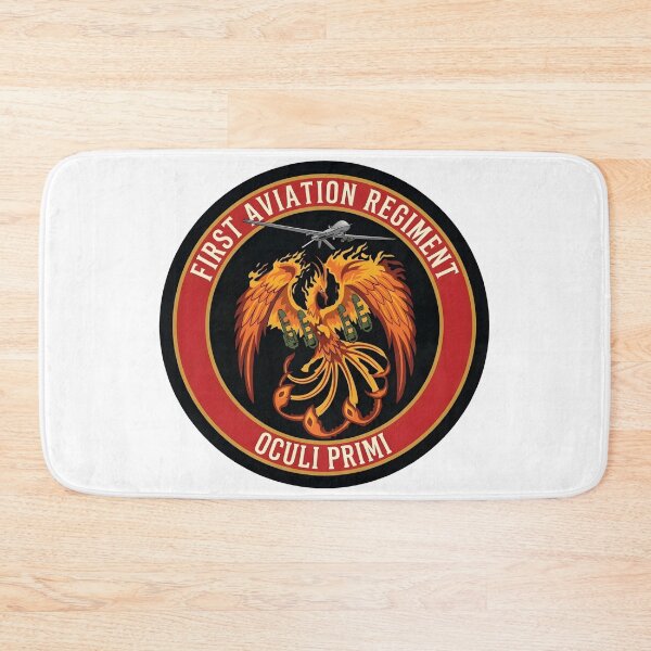 Item preview, First Aviation Regiment Oculi Primi Phoenix Insignia Patch designed and sold by CharlieDesings.