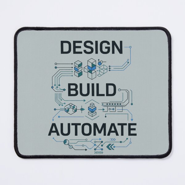 Item preview, Robotics Automation Engineer Design designed and sold by Amr Darwish Graphic designer.
