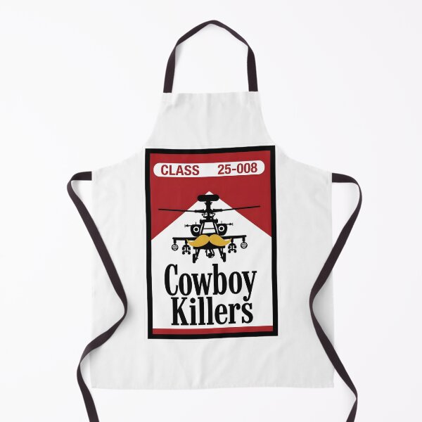 Item preview, AH-64 Apache Class 25-008 Cowboy Killers Commemorative Patch designed and sold by CharlieDesings.