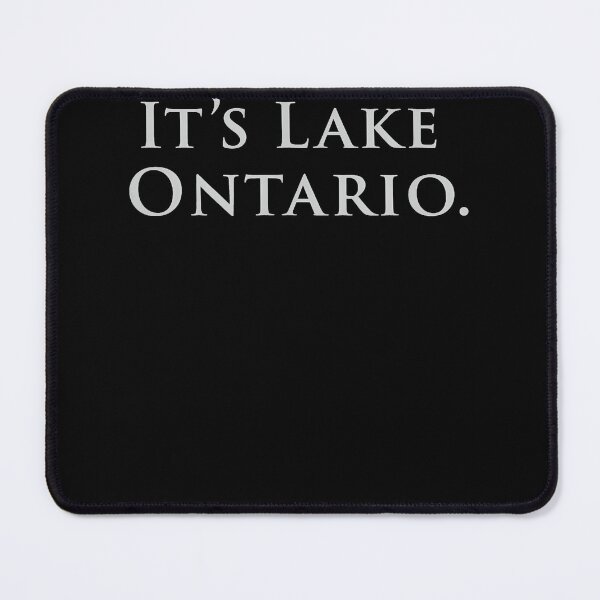 Item preview, Its Lake Ontario Simple White Serif Text Classic Fan Apparel designed and sold by slmfams.