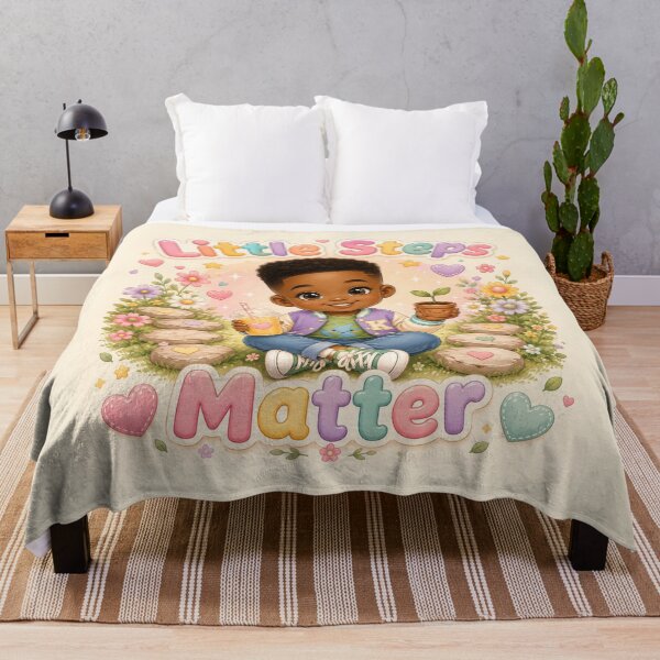 Item preview, Little Steps Matter designed and sold by QuixoticDigital.