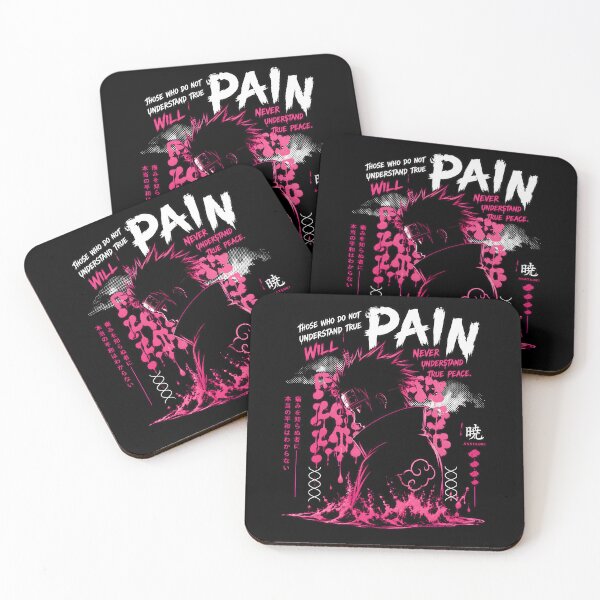 Item preview, Pain Quote Anime Warrior Silhouette Streetwear Design designed and sold by QubekShop.