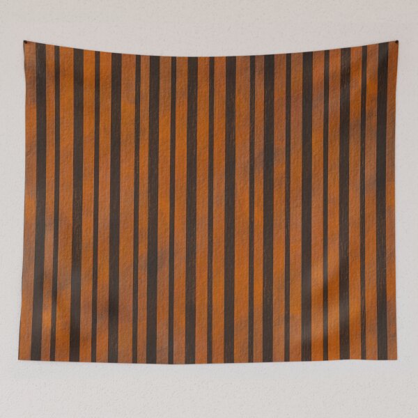 Item preview, Haunted Manor Stripe – Gothic Distressed Pinstripe Pattern | Orange designed and sold by Frohyou.