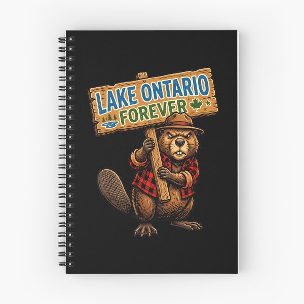 Item preview, Lake Ontario Forever Beaver Lumberjack Plaid Shirt Sign Fan Apparel designed and sold by slmfams.