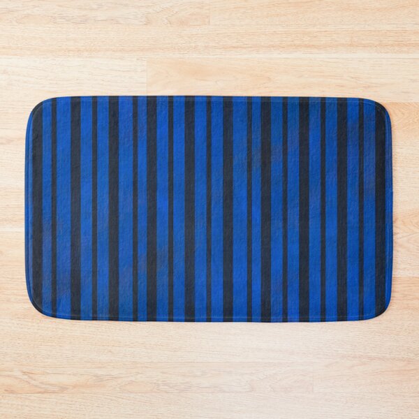 Item preview, Haunted Manor Stripe – Gothic Distressed Pinstripe Pattern | Blue designed and sold by Frohyou.