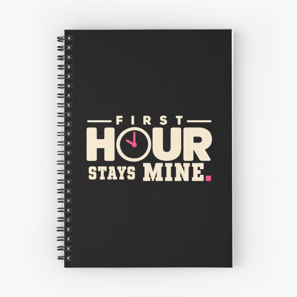 Item preview, First Hour Stays Mine, Digital Boundary Productivity Tee designed and sold by PhylonBoxx.