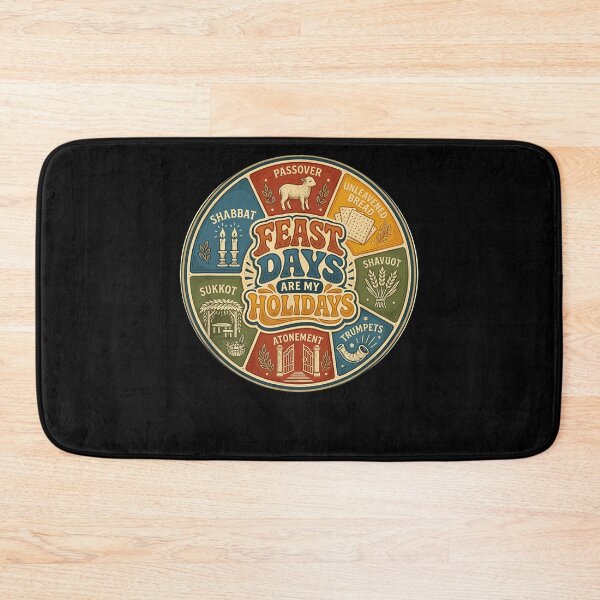 Item preview, Feast Days Are My Holidays Passover Shabbat Sukkot Biblical Calendar Fan Apparel designed and sold by slmfams.