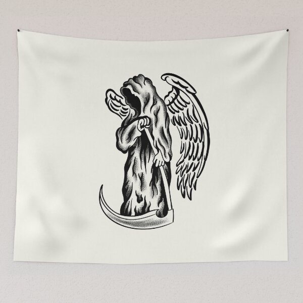Item preview, Angel of Death Winged Reaper designed and sold by MARCOSURREAL.