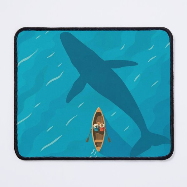 Item preview, Whale Shadow Beneath The Rowboat designed and sold by Creative_Canvas.