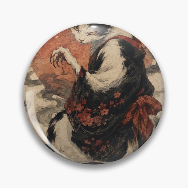 Item preview, Elegant Nekomata Split-Tail Yokai designed and sold by Ocelot-T.