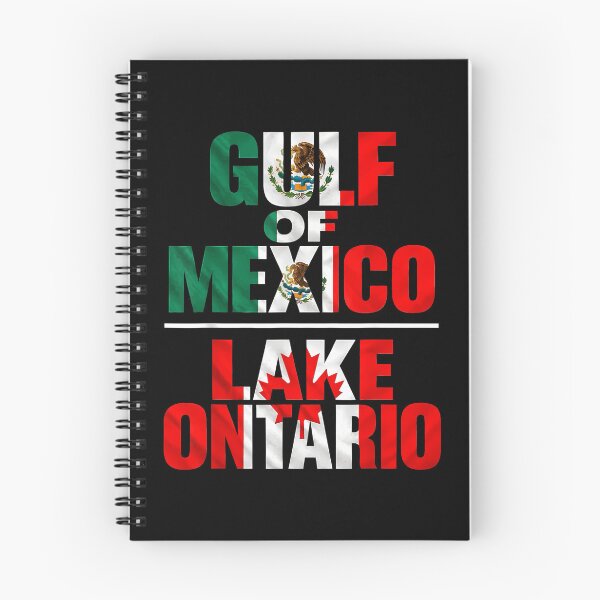 Item preview, Gulf of Mexico Lake Ontario Mexican Canadian Flag Text Dual Pride Fan Apparel designed and sold by slmfams.