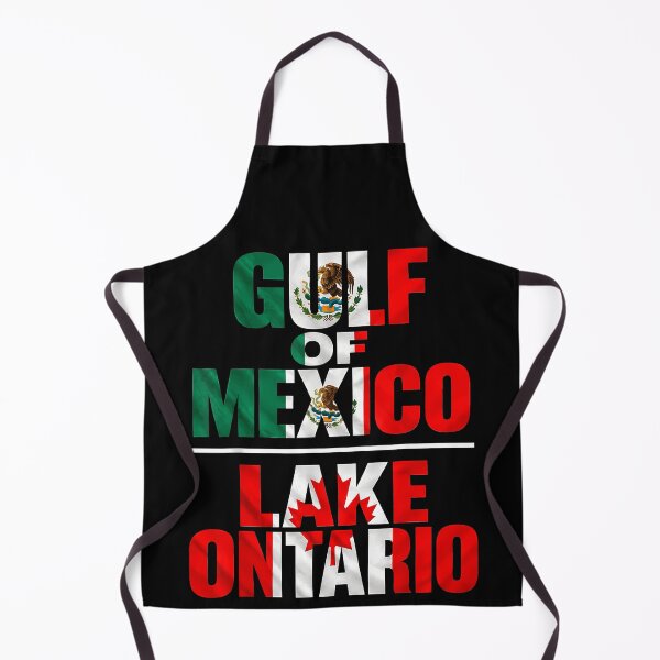 Item preview, Gulf of Mexico Lake Ontario Mexican Canadian Flag Text Dual Pride Fan Apparel designed and sold by slmfams.