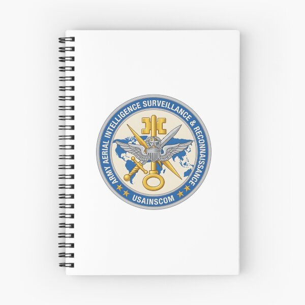 Item preview, Army Aerial Intelligence Surveillance & Reconnaissance USAINSCOM Insignia Patch designed and sold by CharlieDesings.