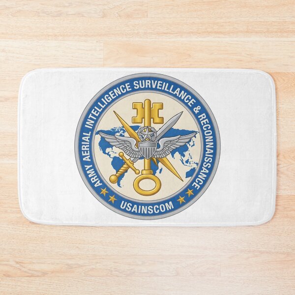 Item preview, Army Aerial Intelligence Surveillance & Reconnaissance USAINSCOM Insignia Patch designed and sold by CharlieDesings.