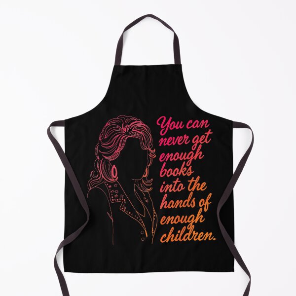 Item preview, You Can Never Get Enough Books Into The Hands Of Enough Children Dolly Quote Fan Apparel designed and sold by slmfams.