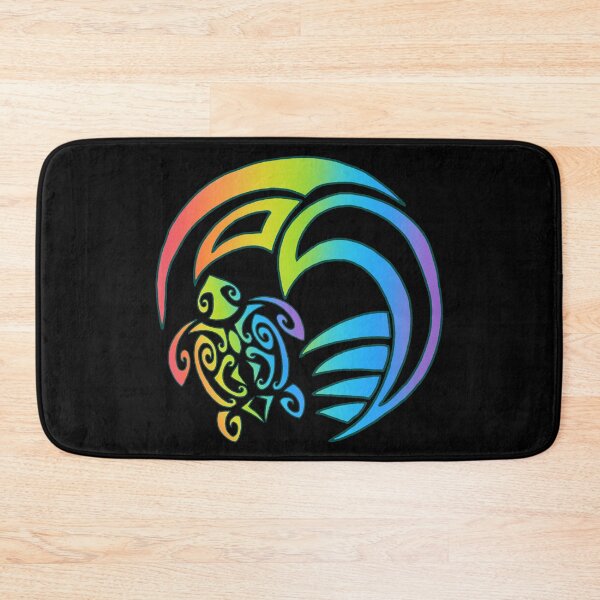 Item preview, Turtle and multicolored ocean designed and sold by Lagueny.